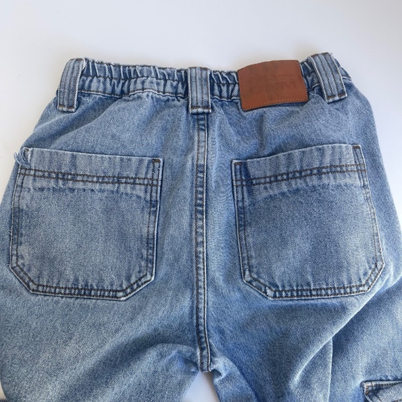 PRINCESS POLLY jeans, Size 2, leg pockets - Picture 5 of 12